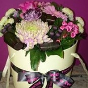 Cream Hat box